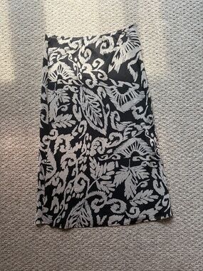 PLEIONE  30 "LONG ELASTIC WAIST SKIRT SIZE MEDIUM